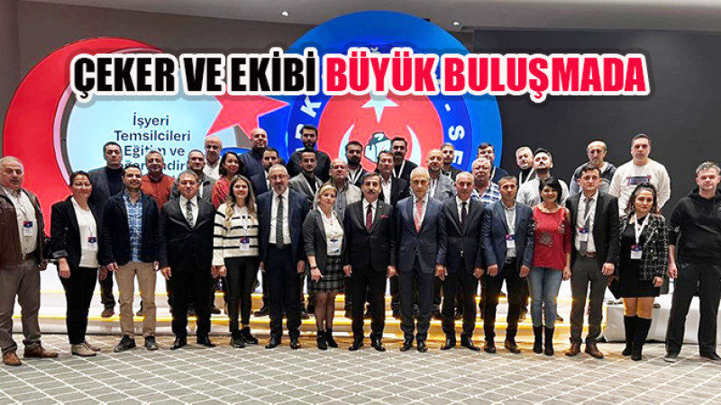 Çeker ve ekibi  Büyük buluşmada