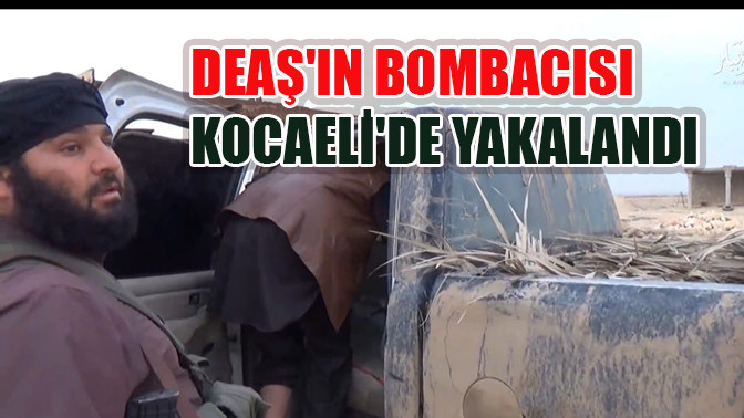 DEAŞ'ın bombacısı Kocaeli'de yakalandı