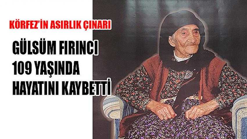 Körfezin çınarı 109 Yaşında vefat etti