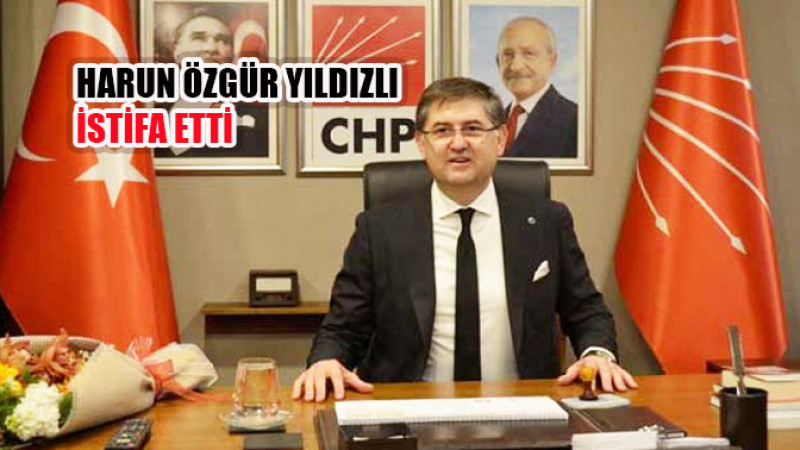 Harun &Ouml;zg&uuml;r Yıldızlı istifa etti
