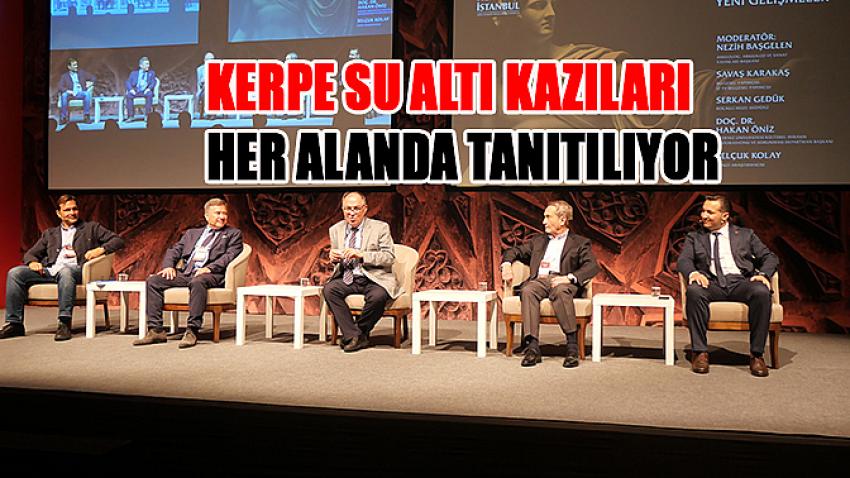 Kerpe Su Altı Kazıları Her Alanda Tanıtılıyor