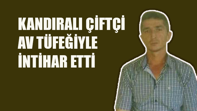 Kandıralı çiftçi intihar etti