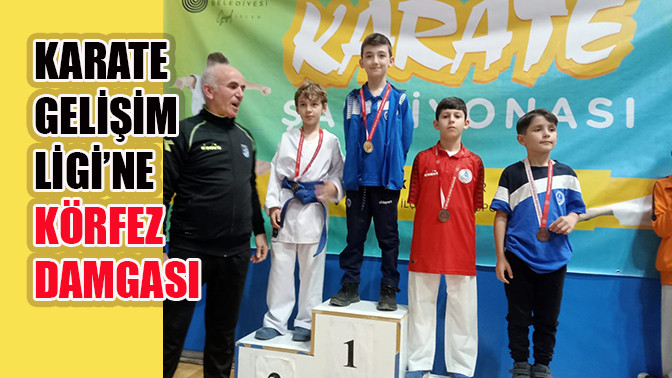Karate Gelişim Ligi’ne Körfez Damgası