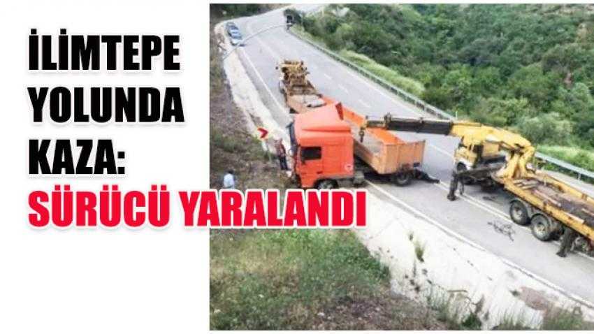 İlimtepe yolunda kaza