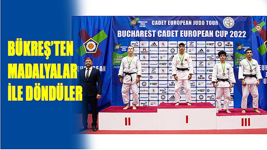 Bükreş’ten madalyalar ile döndüler