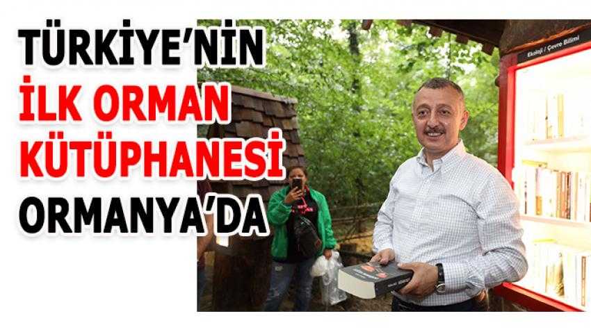 Türkiye'nin ilk Orman Kütüphanesi ORMANYA'da