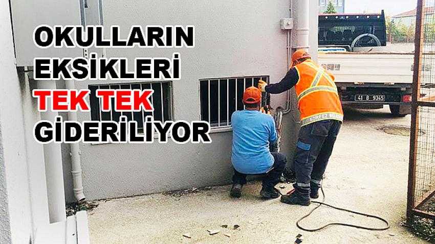 Okulların eksikleri tek tek gideriliyor