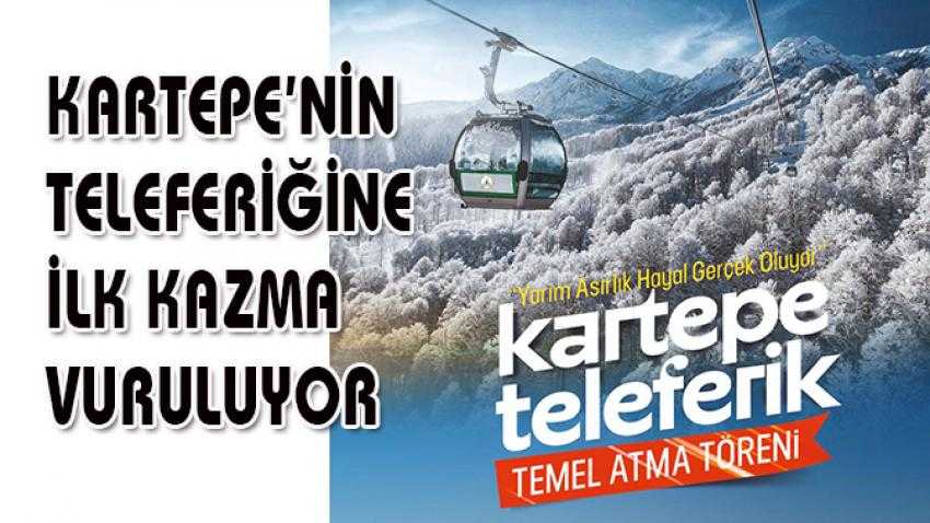 Kartepe’nin Teleferiğine İlk Kazma Vuruluyor