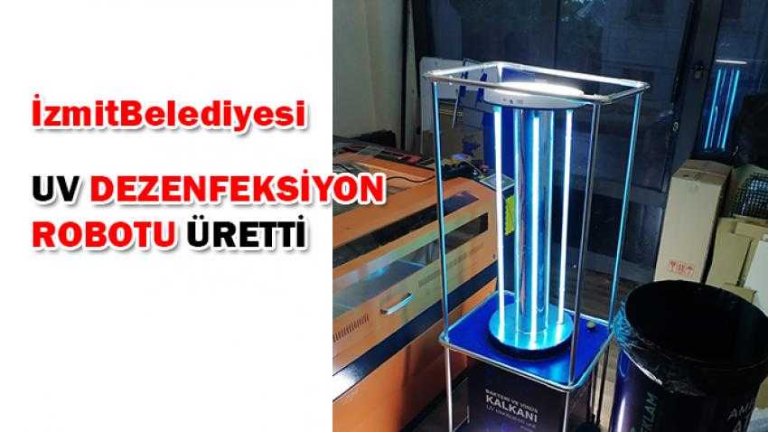 İzmit Belediyesi UV Dezenfeksiyon Robotu üretti