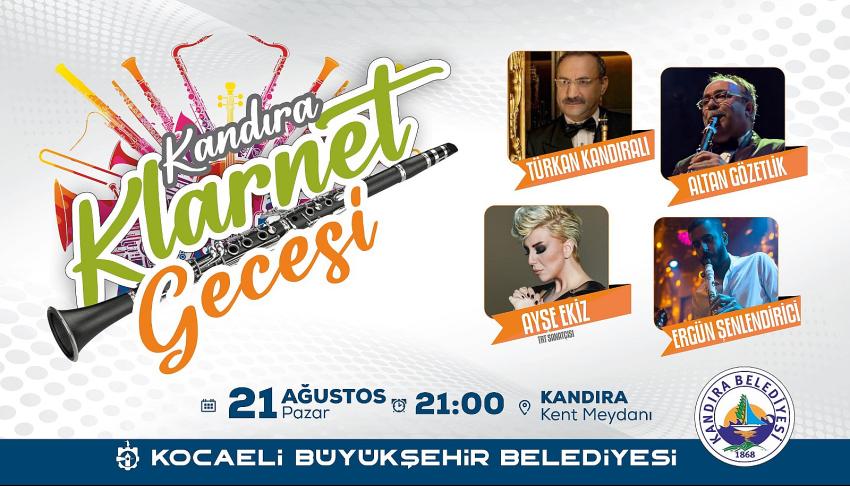 Büyükşehir’den Klarnet Gecesi