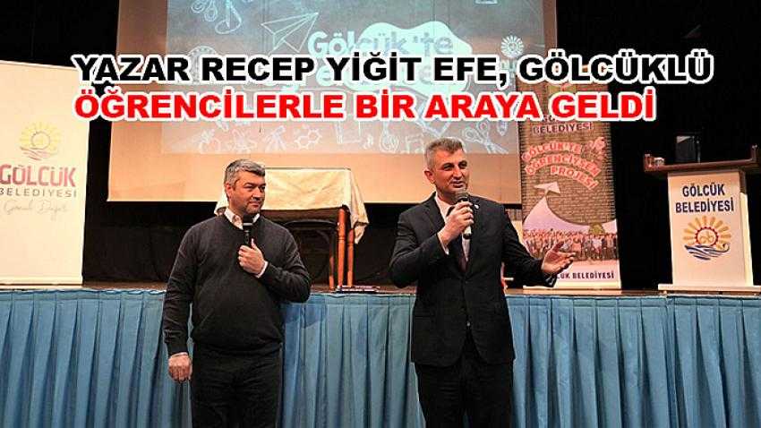 Yazar Recep Yiğit Efe, Gölcüklü Öğrencilerle Bir Araya Geldi